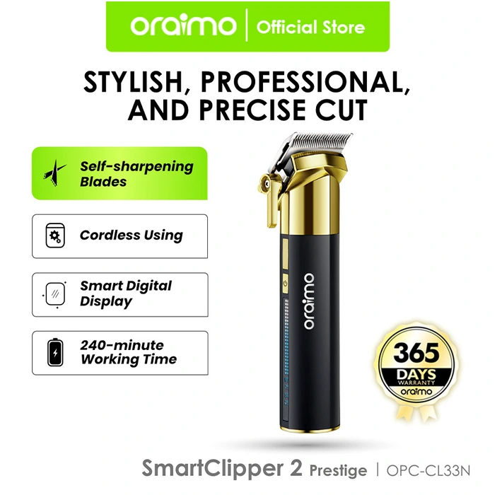 Oraimo SmartClipper 2 Tondeuse à cheveux auto-affûtante