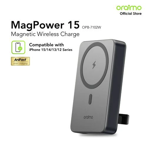 oraimo MagPower 15 10000mAh Wireless and Wired Power Bank