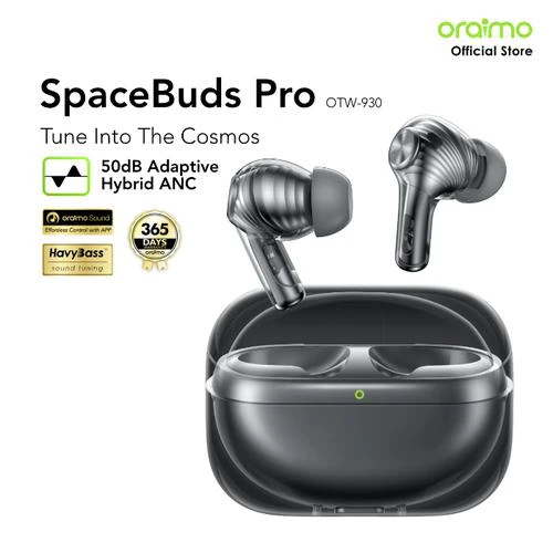 oraimo SpaceBuds Pro ANC hybride adaptatif Véritables écouteurs sans fil