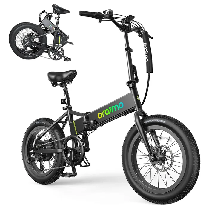 Oraimo ‎SCRAMBLER 100 Vélo électrique à écran LCD de conception pliable 750W