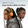 oraimo BoomPop Air Lightweight On-Ear Wireless Headphones