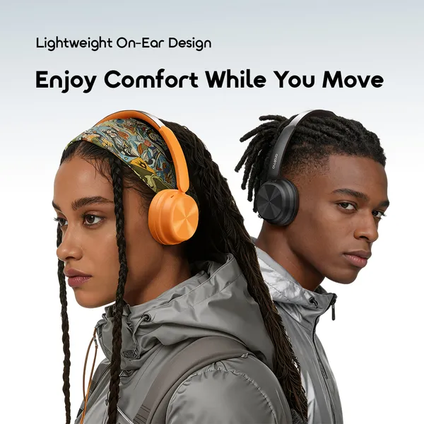 oraimo-Headphone-BoomPop-Air-OHP-316-03-Lightweight-On-Ear-Design oraimo BoomPop Air Lightweight On-Ear Wireless Headphones