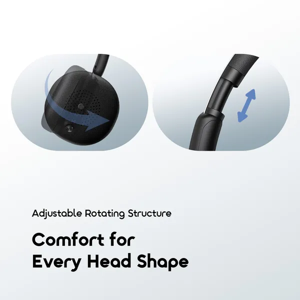 oraimo-Headphone-BoomPop-Air-OHP-316-09-Adjustable-Rotating-Structure oraimo BoomPop Air Lightweight On-Ear Wireless Headphones