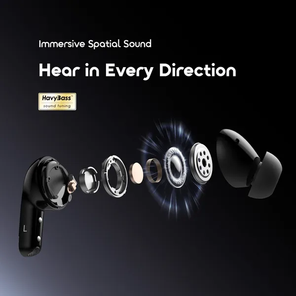 oraimo-True-Wireless-Earbuds-SpaceBuds2-OTW-631-4-Immersive-FR oraimo SpaceBuds 2 Écouteurs True Wireless AI Smart – Gris spatial