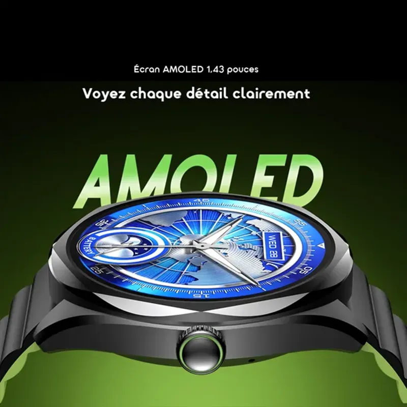 oraimo-Smart-Watch-Watch-Nova-2R-OSW-834-03-Display-gadget morocco oraimo Watch Nova 2R Montre connectée avec écran AMOLED