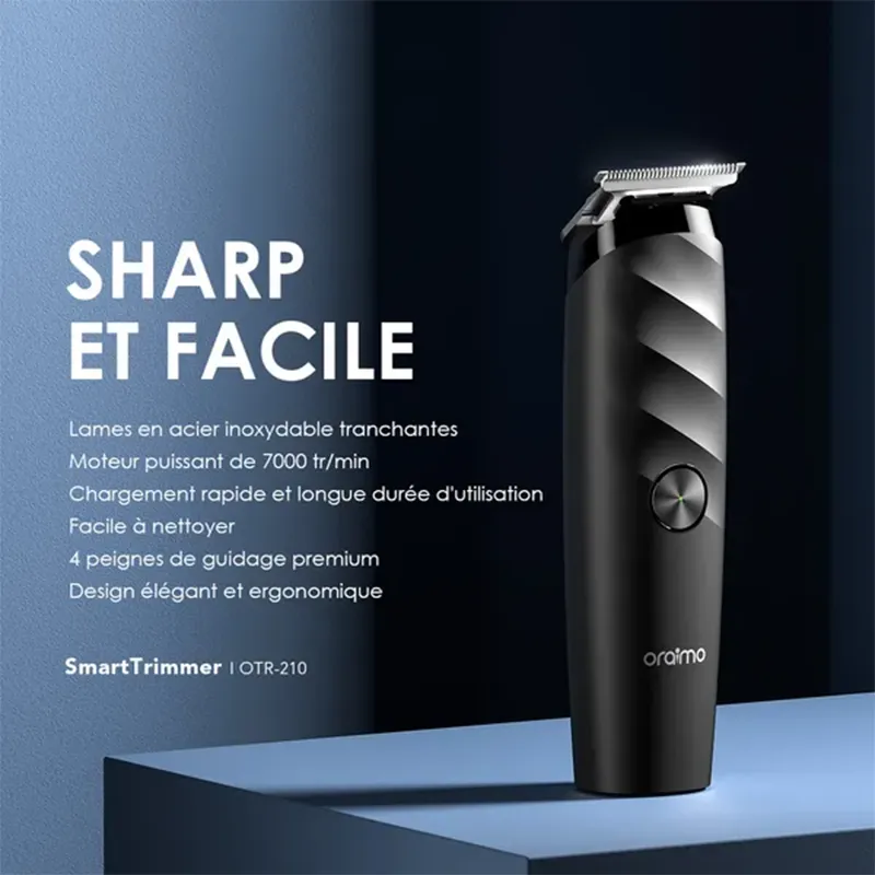 oraimo SmartTrimmer Home Tondeuse électrique puissante sans fil gadget morooc