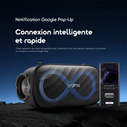 oraimo SpaceBox Pro 80W Karaoke-Support Wireless Speaker gadget morocco