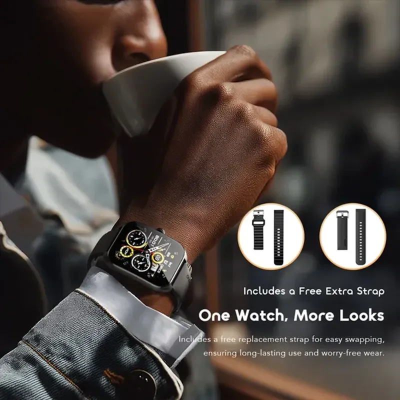 oraimo Watch Nova 2 2.01 AMOLED IP68 Curved gadget morocco