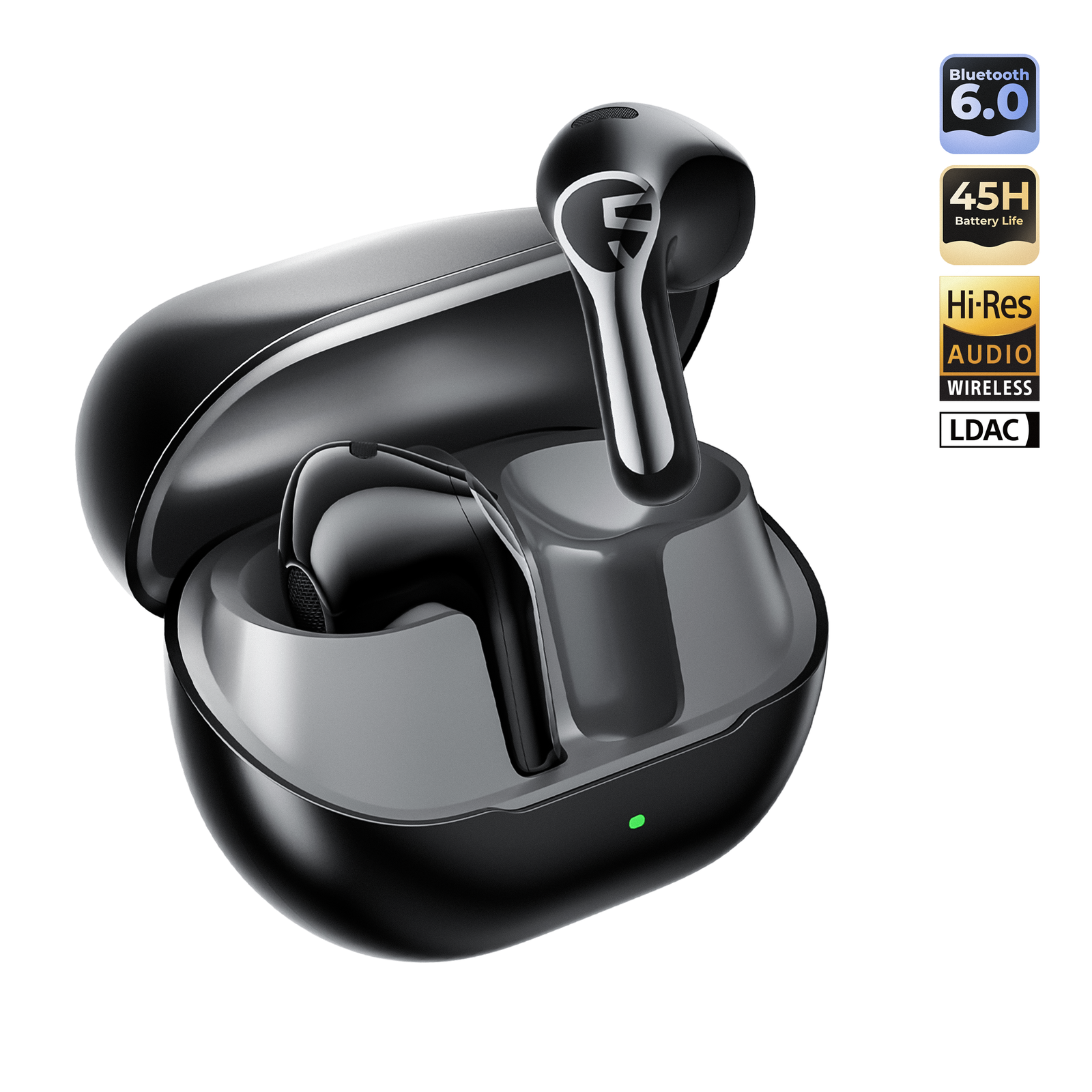 SoundPEATS Air6 HS noirs avec boîtier de charge