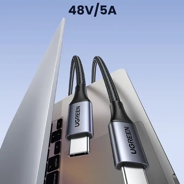 UGREEN Cable USB-C 240W 2M-5 UGREEN Cable USB-C 240W 2M gadgetmorocco prix maroc